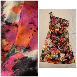 Multicolor cocktail dress